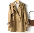 Copenhagen Khaki Trench Jacket – Elegant Tailored Style