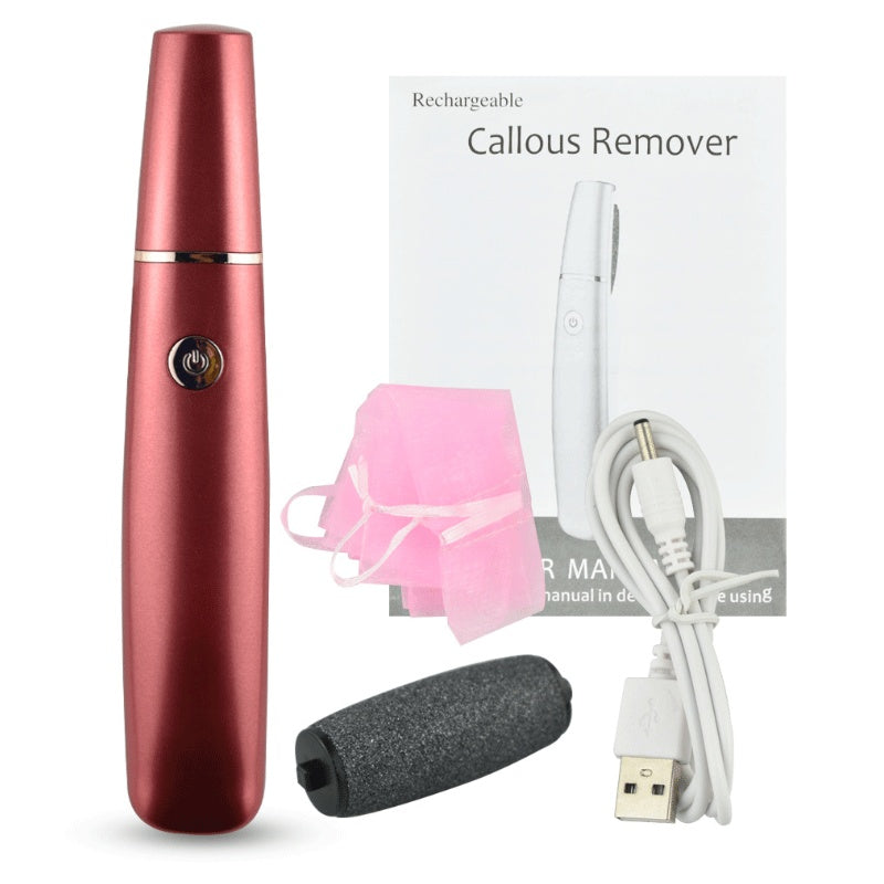 Râpe Électrique Pieds Anti Callosités – Éliminateur Peaux Mortes Rechargeable