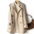 Copenhagen Beige Trench Jacket – Elegant Tailored Style