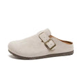 Ibiza Light Grey Velvet Loafers – Minimalist Slip-On Shoes