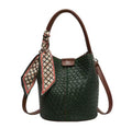 Lisbon Dark Green Handbag – Elegant Structured Style