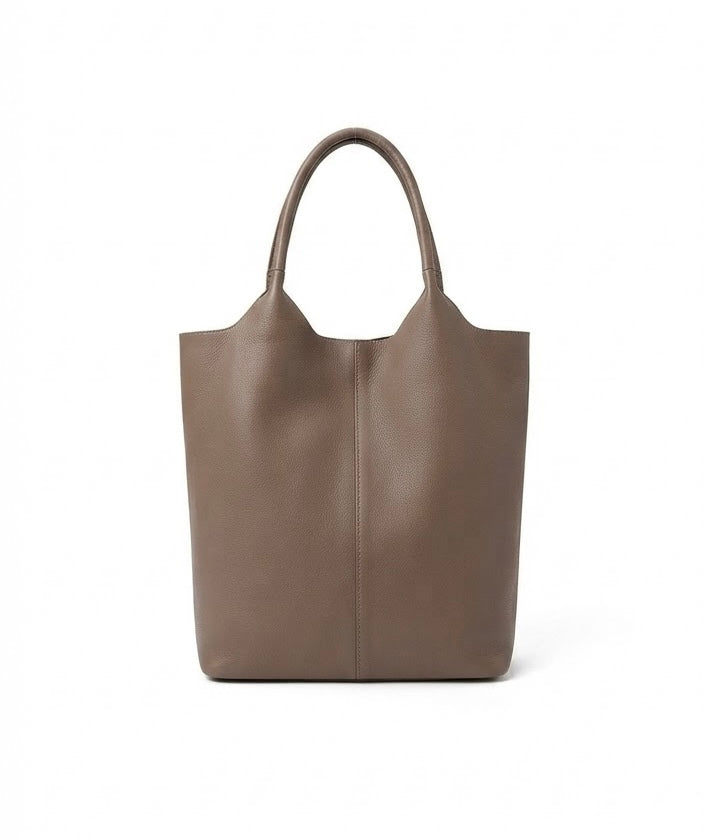 Florence Beige Large Handbag – Minimalist Everyday Style