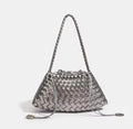 Portofino Silver Shoulder Bag – Elegant Everyday Style