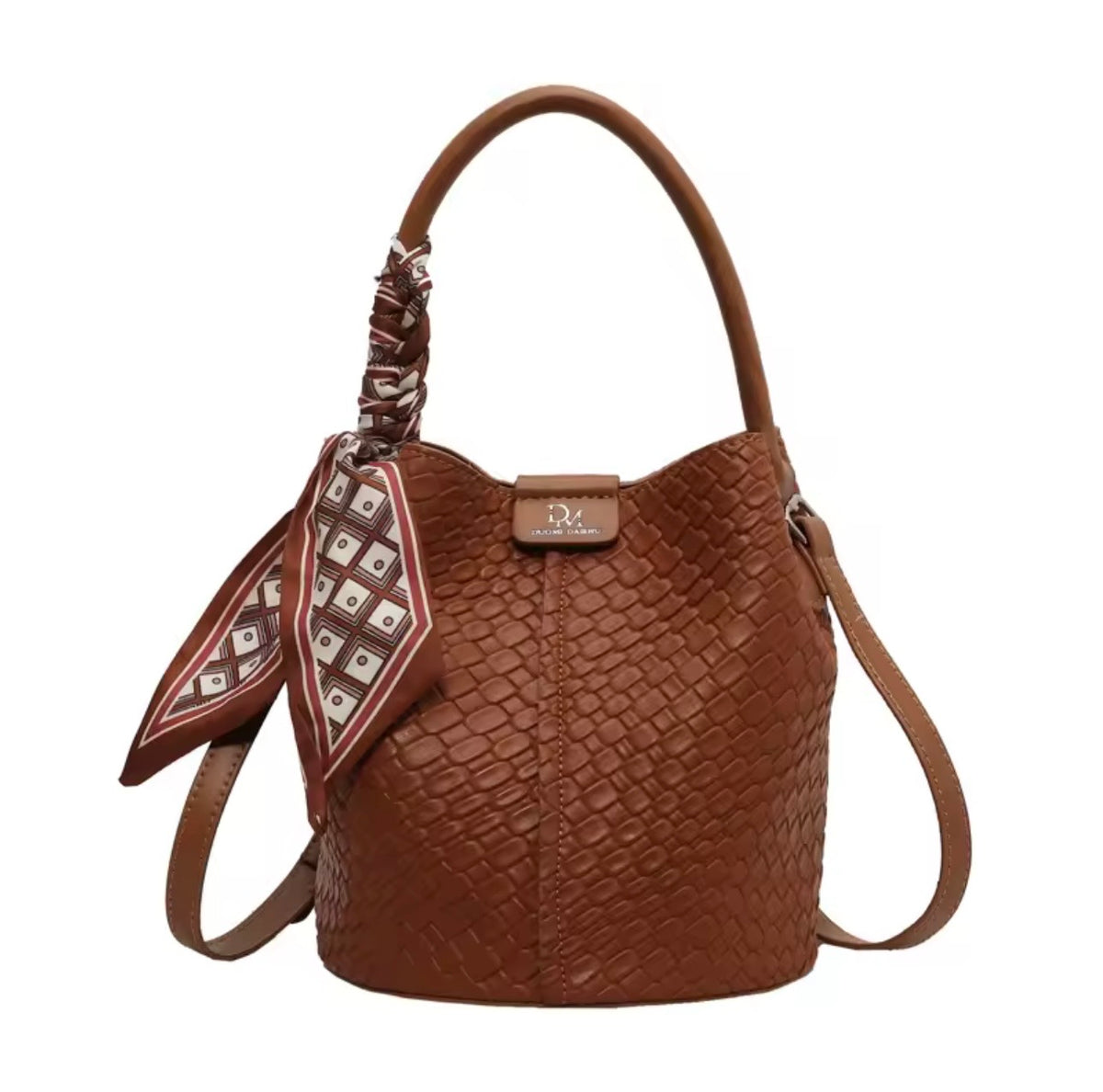 Lisbon Brown Handbag – Elegant Structured Style