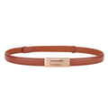 Stockholm Camel Belt – Minimalist Buckle Style
