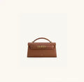 Lyon Brown Handbag – Elegant Structured Style