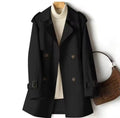 Copenhagen Black Trench Jacket – Elegant Tailored Style