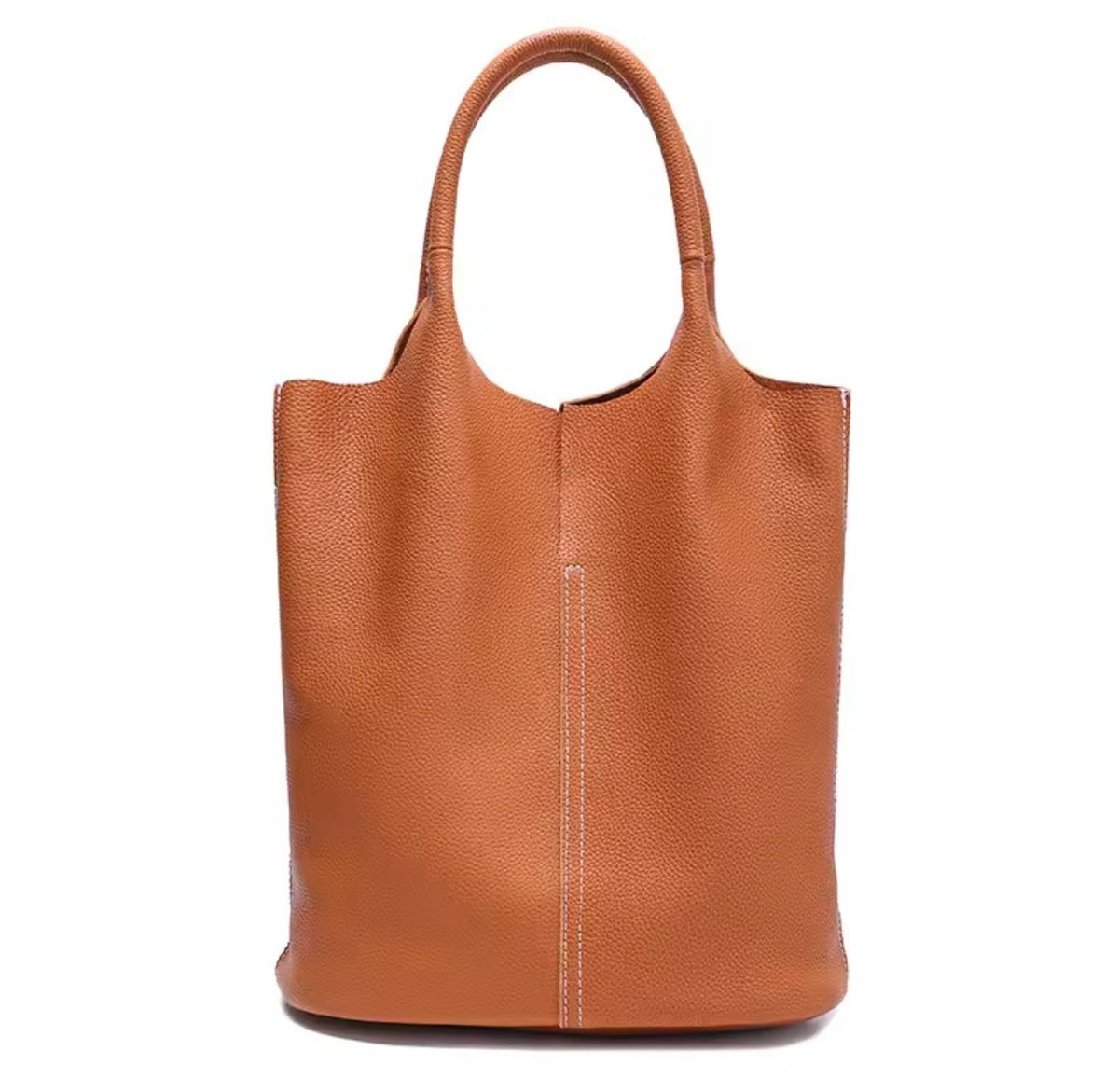 Florence Orange Large Handbag – Minimalist Everyday Style
