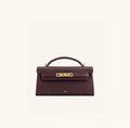 Lyon Burgundy Handbag – Elegant Structured Style