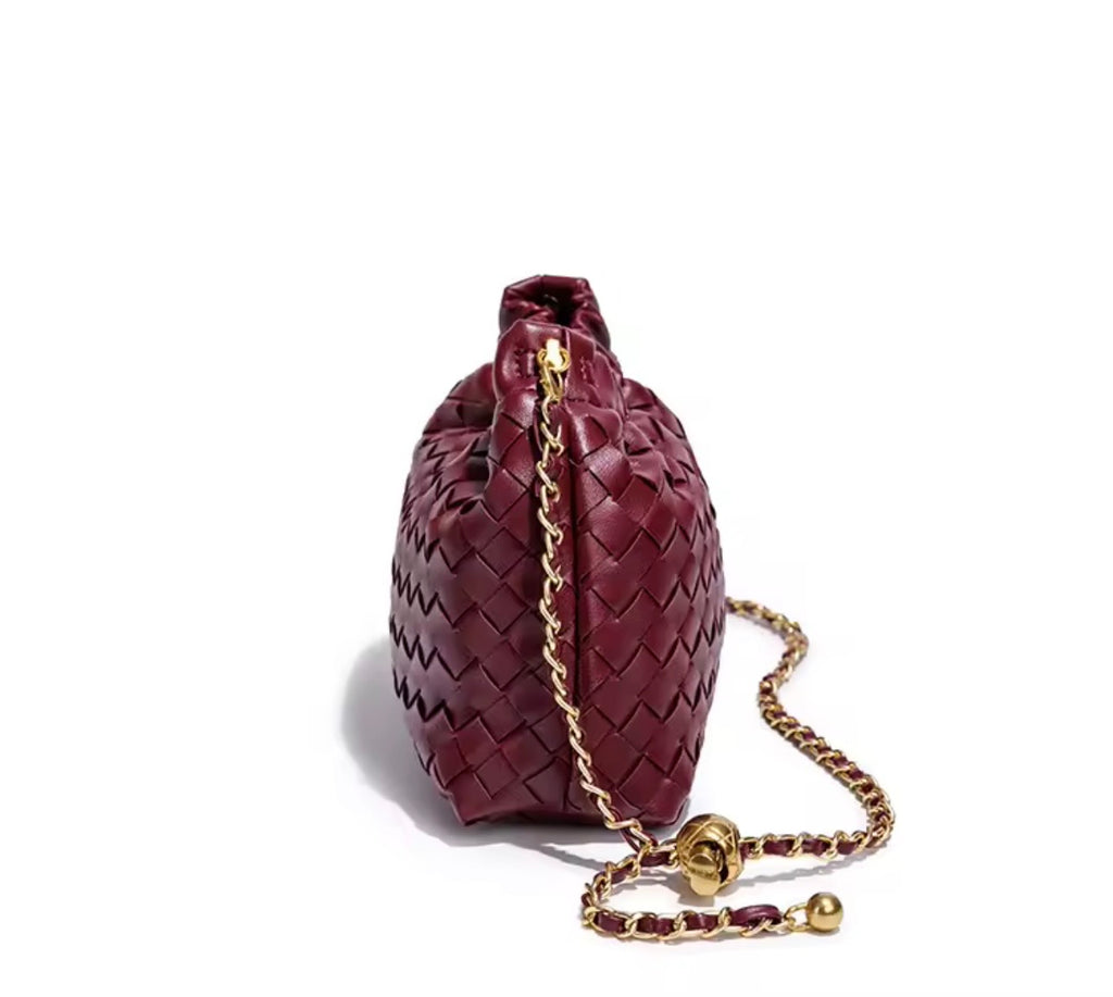 Monte Carlo Burgundy Handbag – Elegant Everyday Style