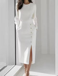 White – Victoria Elegant Dress