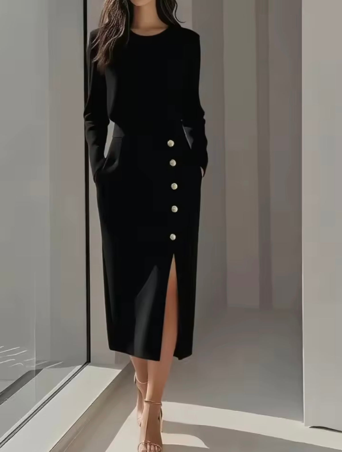 Black – Victoria Elegant Dress