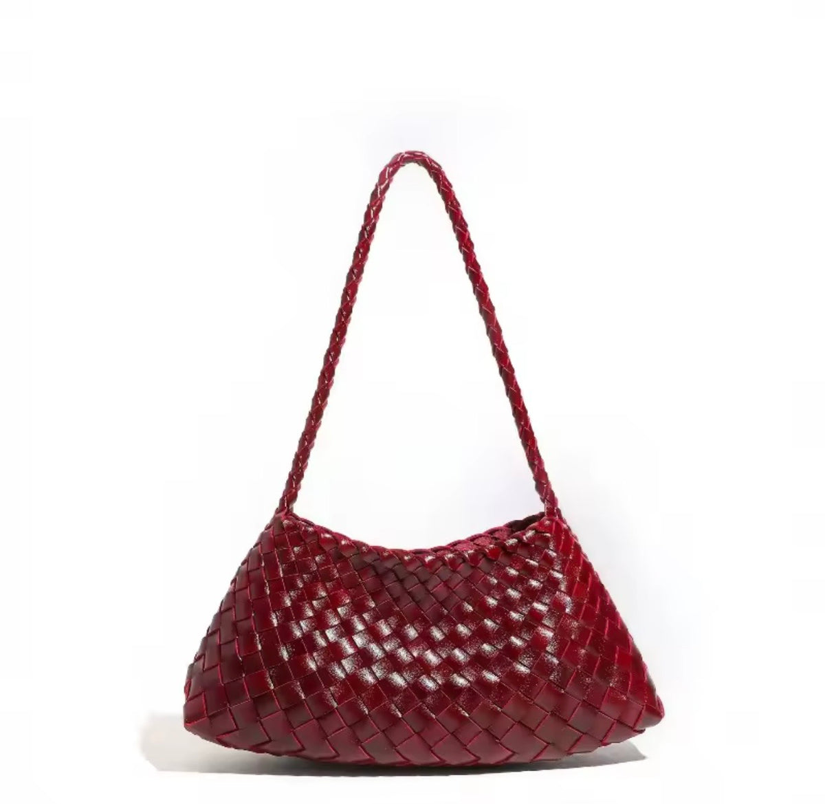 Portofino Burgundy Shoulder Bag – Elegant Everyday Style