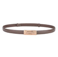 Stockholm Grey Belt – Minimalist Buckle Style
