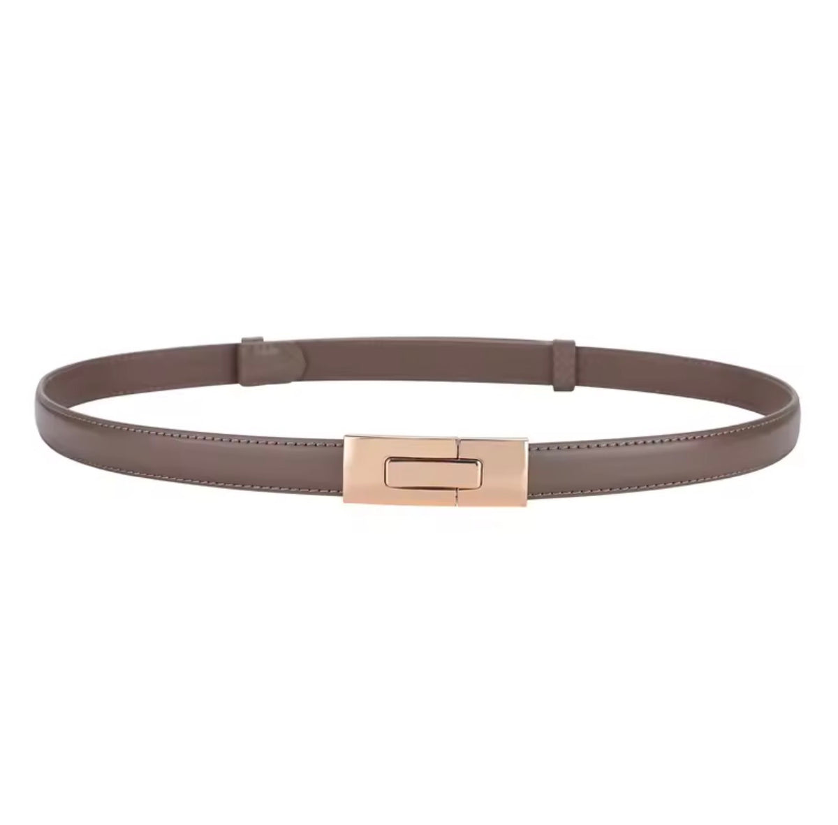 Stockholm Grey Belt – Minimalist Buckle Style