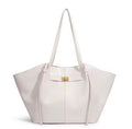 Paris White Faux Leather Handbag – Minimalist Everyday Bag