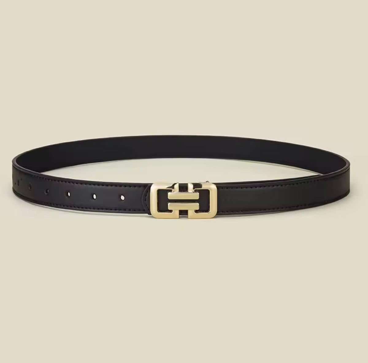 Roma Black Belt – Minimalist Everyday Style