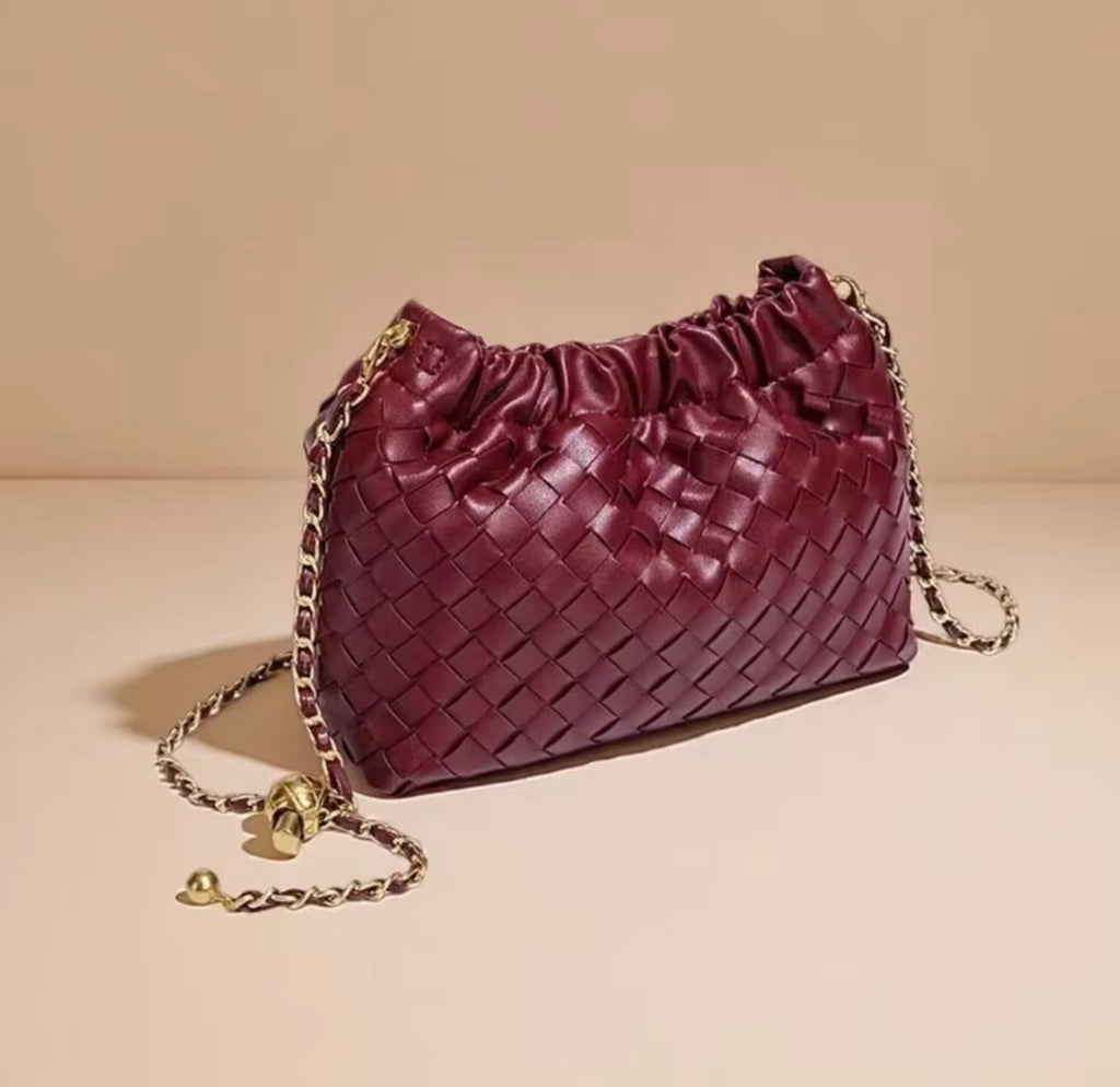 Monte Carlo Burgundy Handbag – Elegant Everyday Style