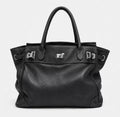 Beverly Black Structured Handbag – Elegant Large Tote Bag