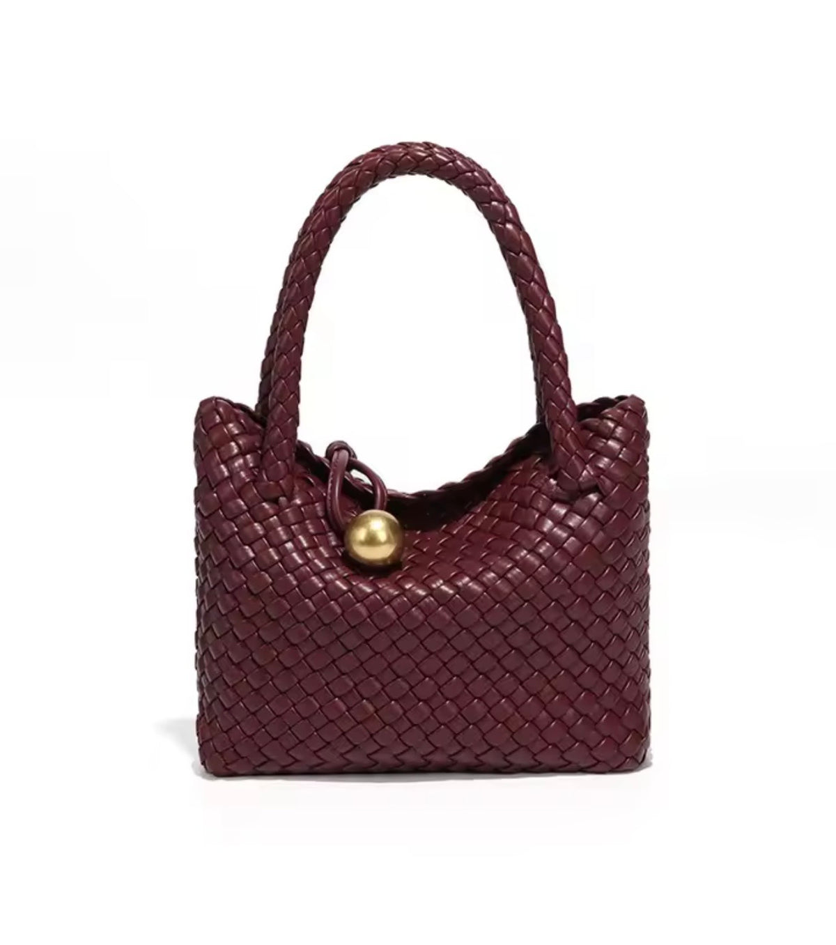 Bologna Burgundy Handbag – Elegant Everyday Style