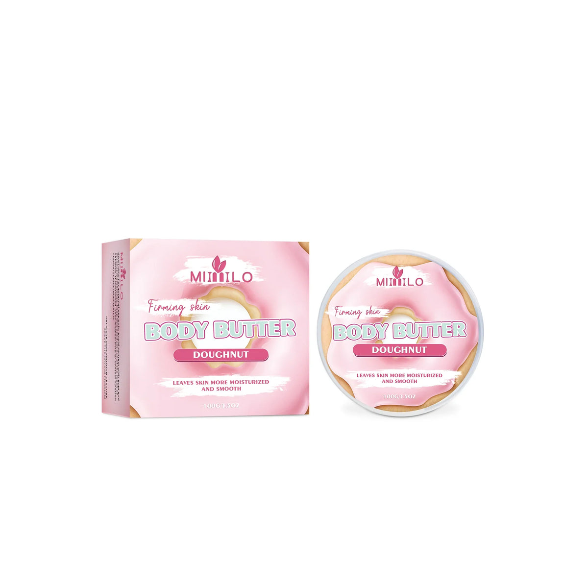 Hydrating body cream that softens skin and creates a silky glazed finish Doughnut fragrance 