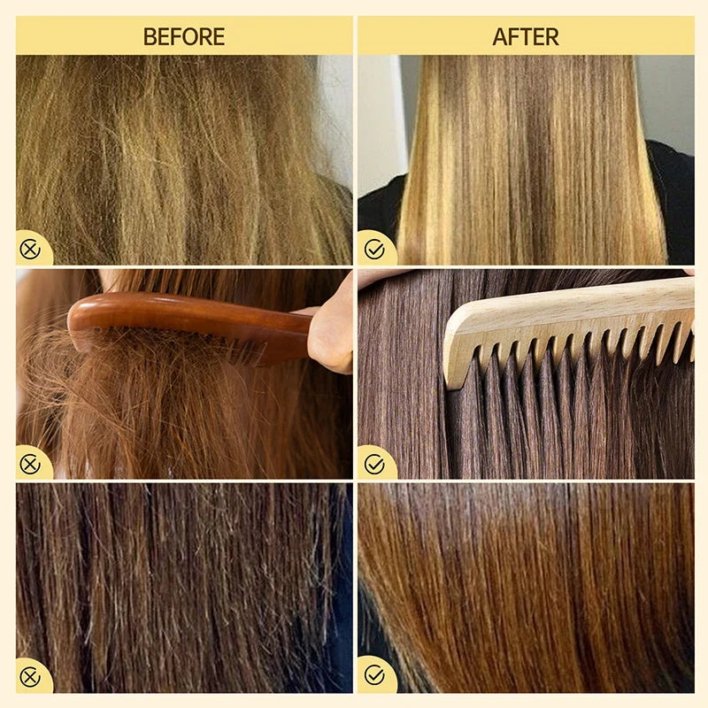 Masque capillaire PURE 8 Second kératine pour réparation rapide des cheveux secs et abîmés