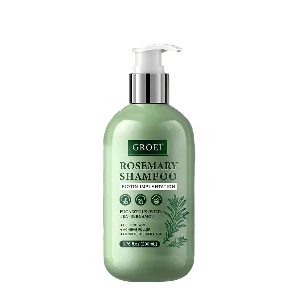 Rosemary biotin hair shampoo for strengthening and nourishing hair